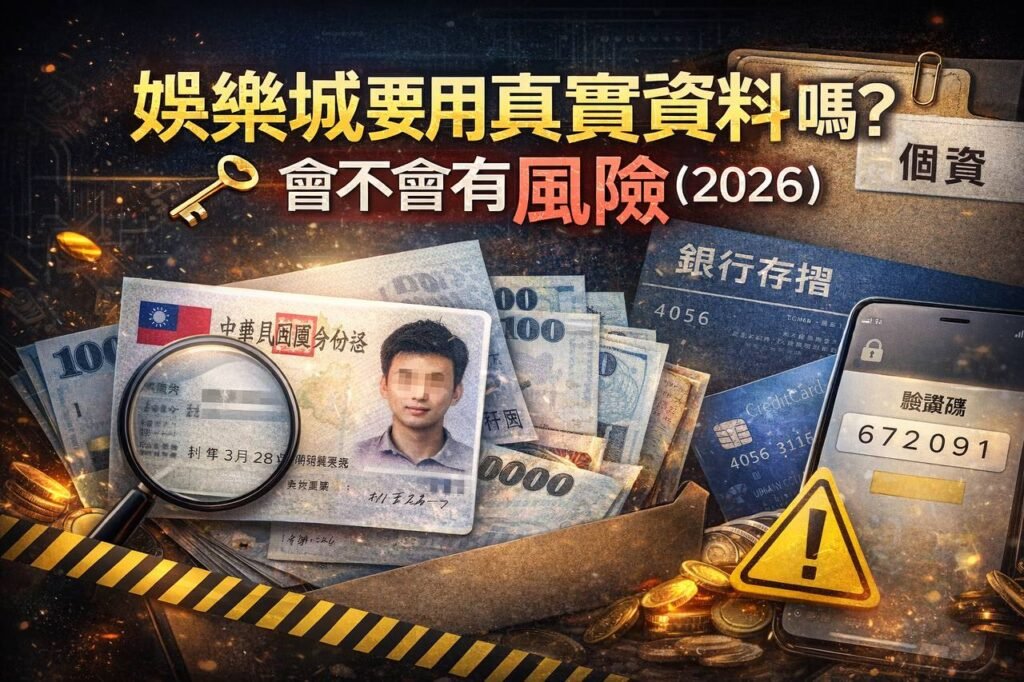 娛樂城安全 | 我要用真實資料嗎 | 2026風險解析 